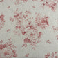 Dorothy Rose Coral Red Double Width Room Fabric