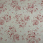 Dorothy Rose Coral Red Double Width Room Fabric