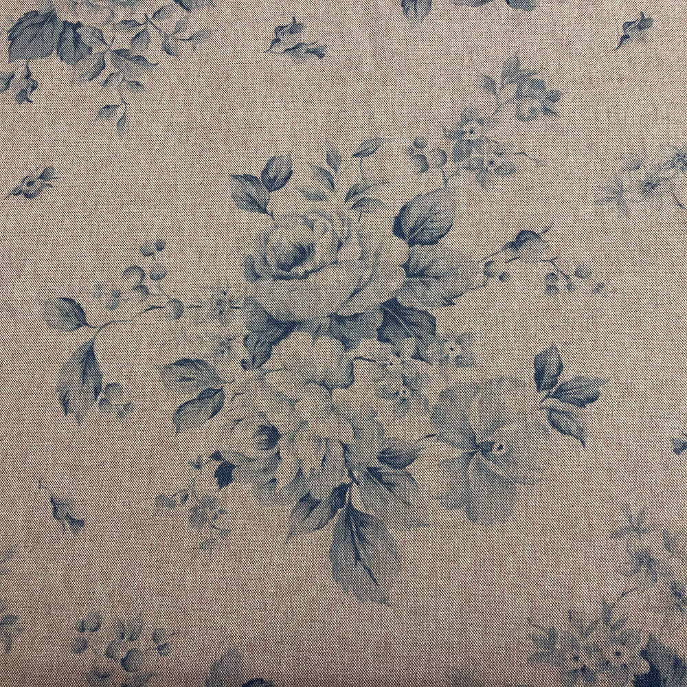 Dorothy Rose Kingfisher Blue Double Width Fabric