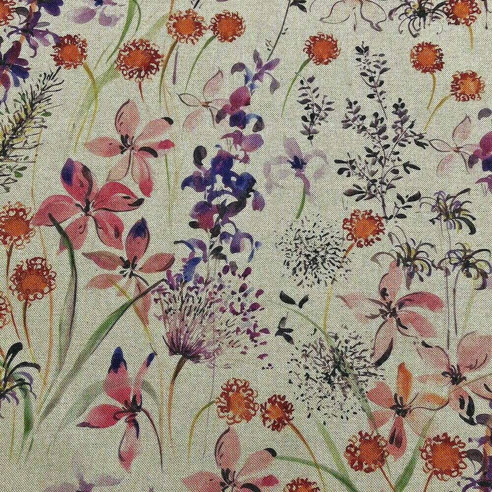 The Meadow in Pink Room Fabric