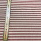 Cambridge Pinstripe in Red Room Fabric