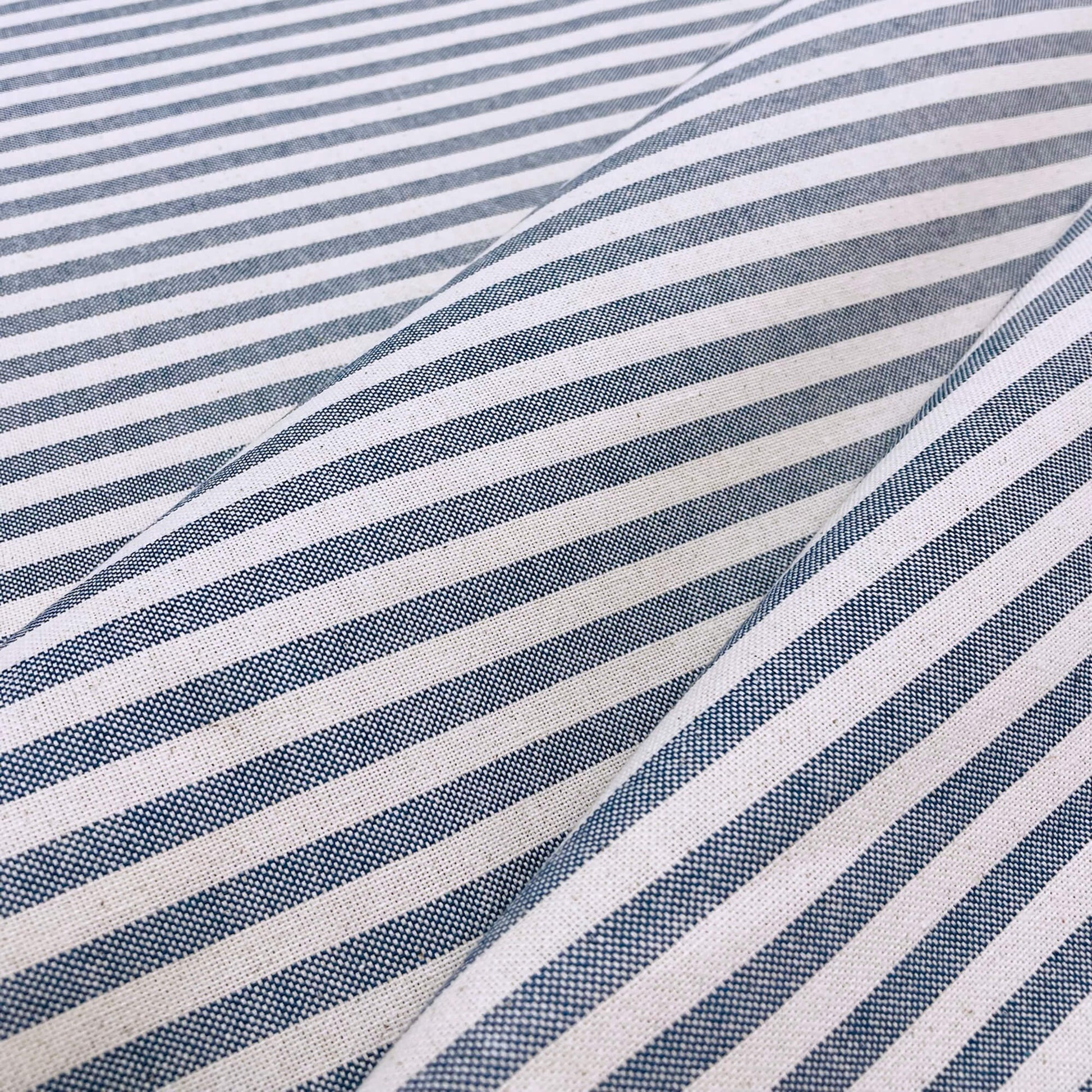 Cambridge Pinstripe in Blue Room Fabric