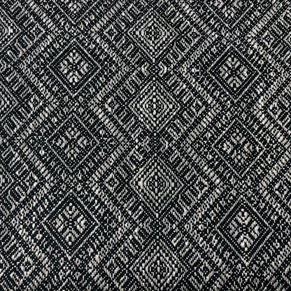 Yarmouth Ikat in Charcoal Fabric