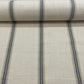 Donan Stripe Grey Room Fabric