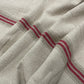 Donan Stripe Red Room Fabric