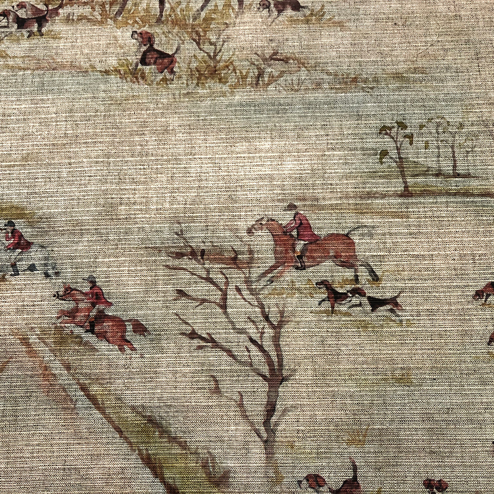 The Hunt | Ottoman Room Fabric - Multicolor