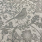 Morris Birds Grey Fabric | Double Width Room Fabric