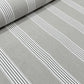 March Stripe Grey Fabric