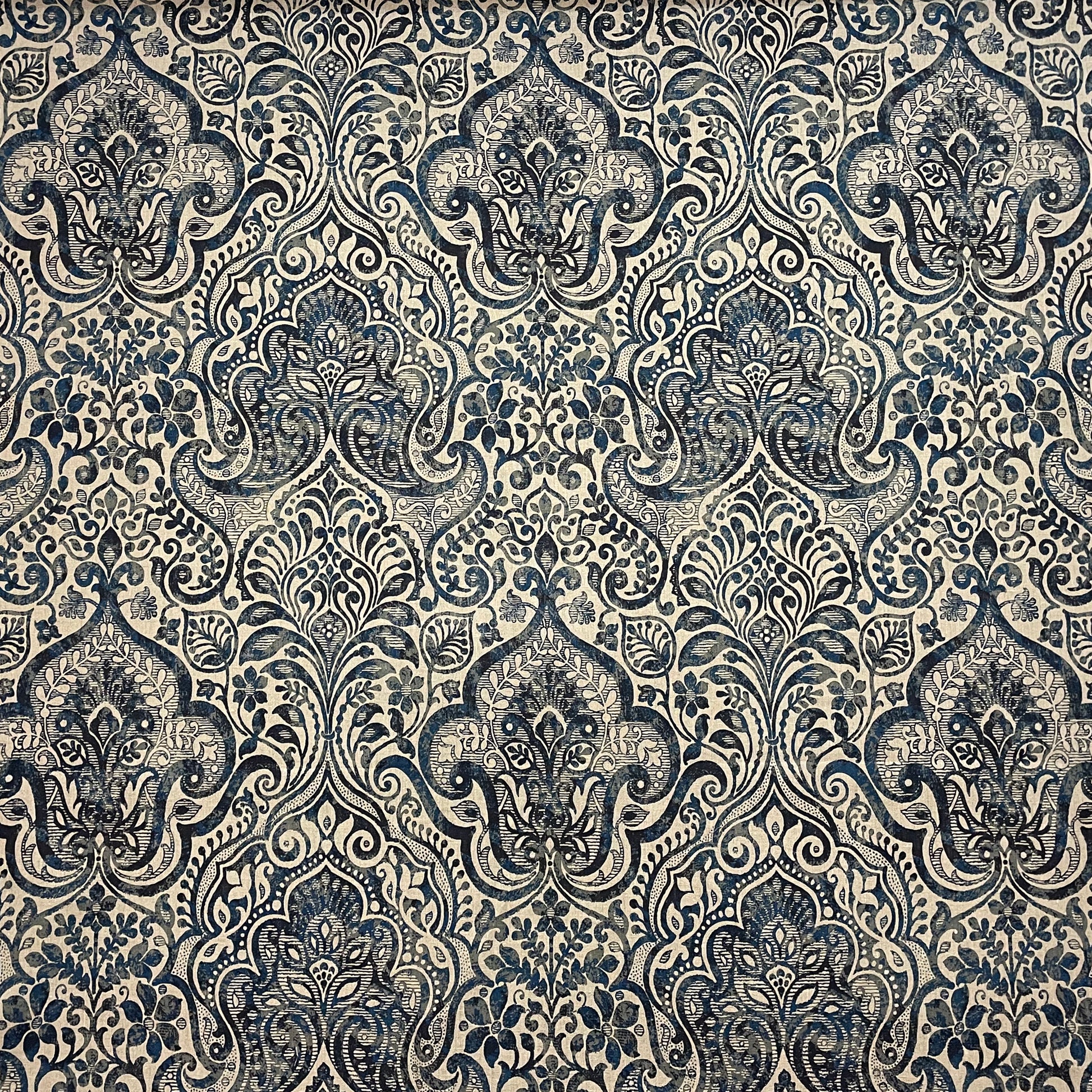 Stof Noble Linen Fabric | Blue Fabric