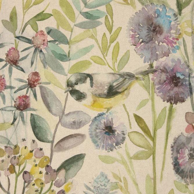 Voyage Maison Morning Chorus Linen Room Fabric - Multicolor