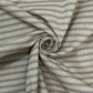 Deck Stripe Grey Double Width Room Fabric
