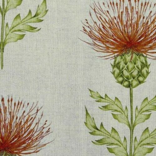 Voyage Maison Blair Rust Thistle Fabric