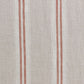 Oslo Stripe Terracotta Room Fabric