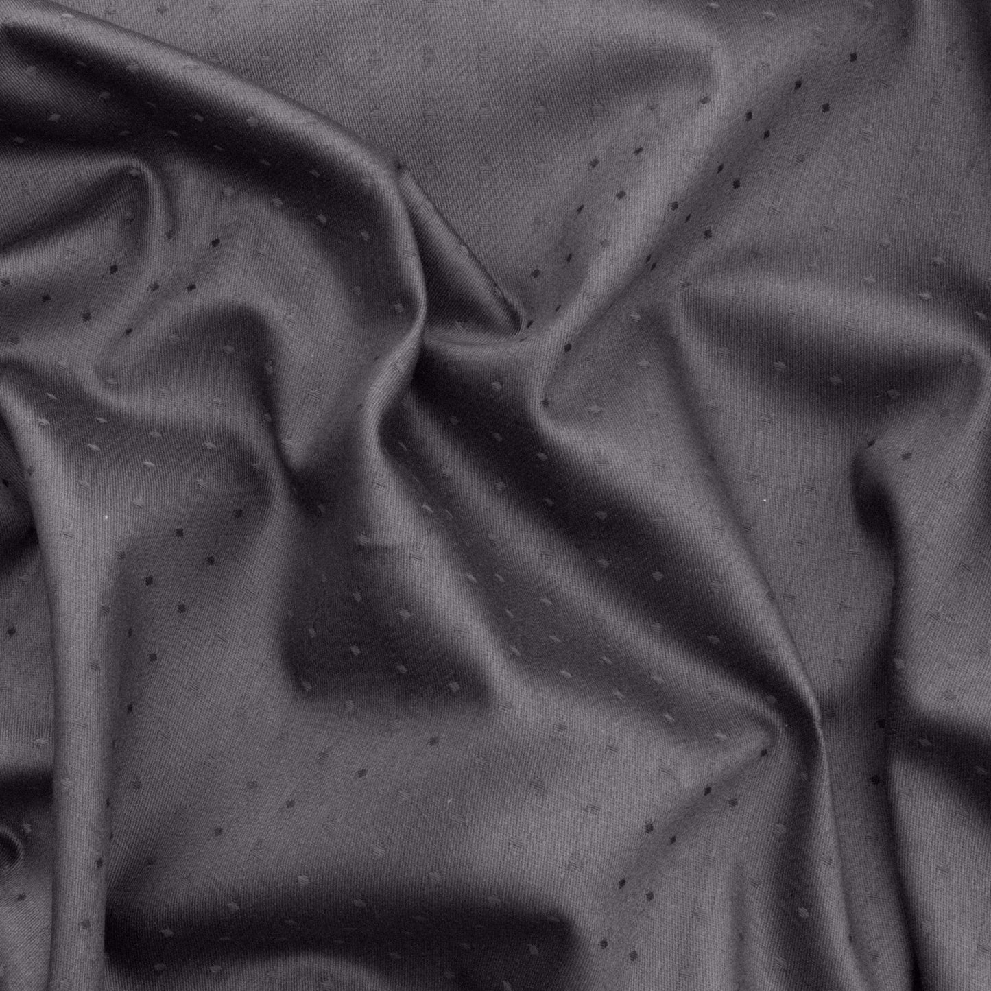 Villa Nova Paris Charcoal Cotton Room Fabric