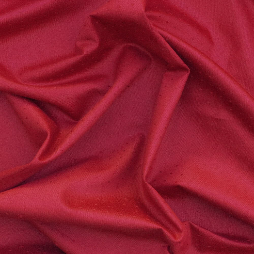 Villa Nova Paris Claret Cotton Room Fabric