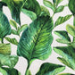 Tropical Foliage Outdoor Fabric Washable Room Fabric - Green