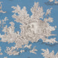 French Pastorale Toile Double Width Blue Room Fabric