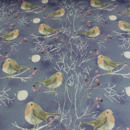Voyage Maison Festive Robin Dusk Fabric
