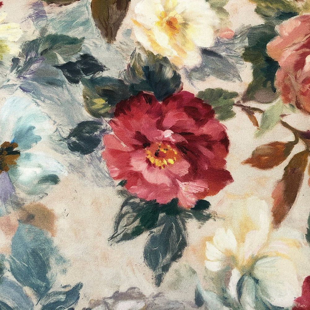 Rose Meadow Floral Room Fabric - Multicolor