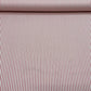 Kent Ticking Stripe Red Room Fabric