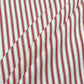 Kent Ticking Stripe Red Room Fabric