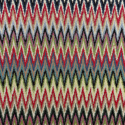 Zigzag Poca Jacquard Multi Fabric