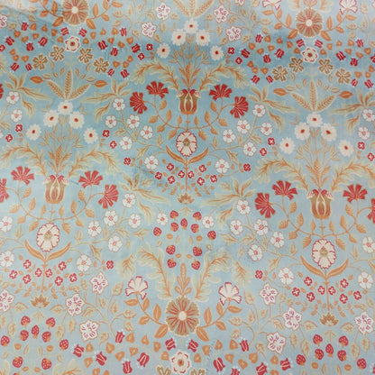 Windsor Duck Egg Velvet Fabric