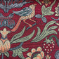 Strawberry Bird Tapestry Red Room Fabric