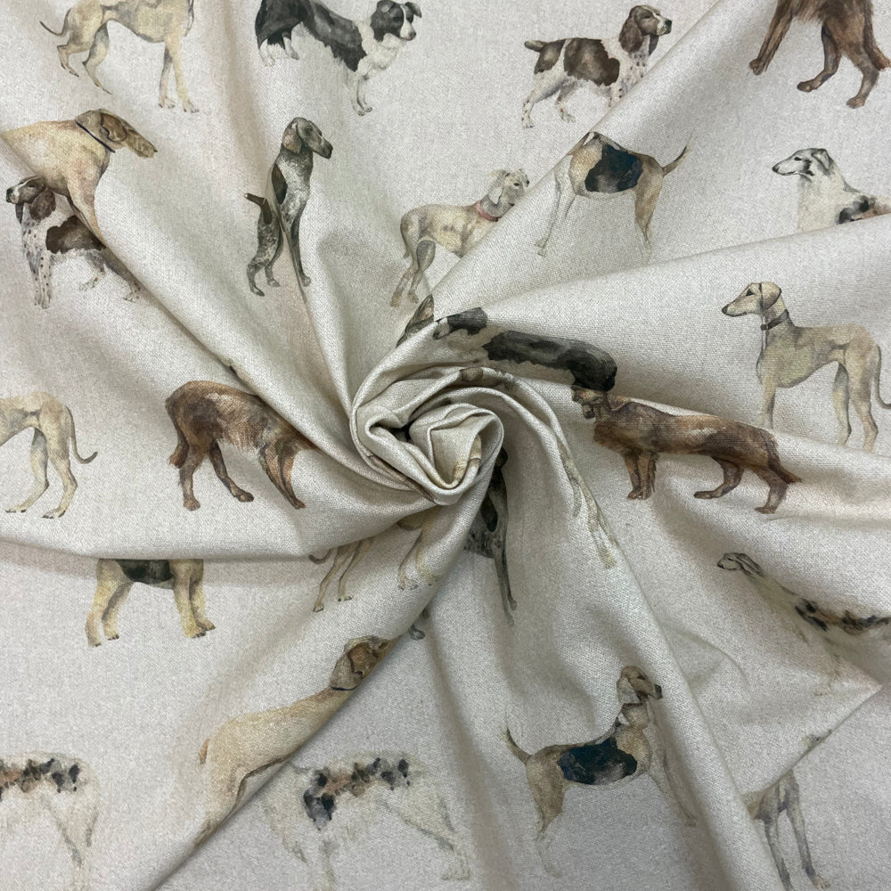 Voyage Maison Walkies Room Fabric - Silver