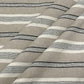 Princeton Stripe Grey Double Width Room Fabric