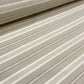 Princeton Stripe Cream Double Width Fabric