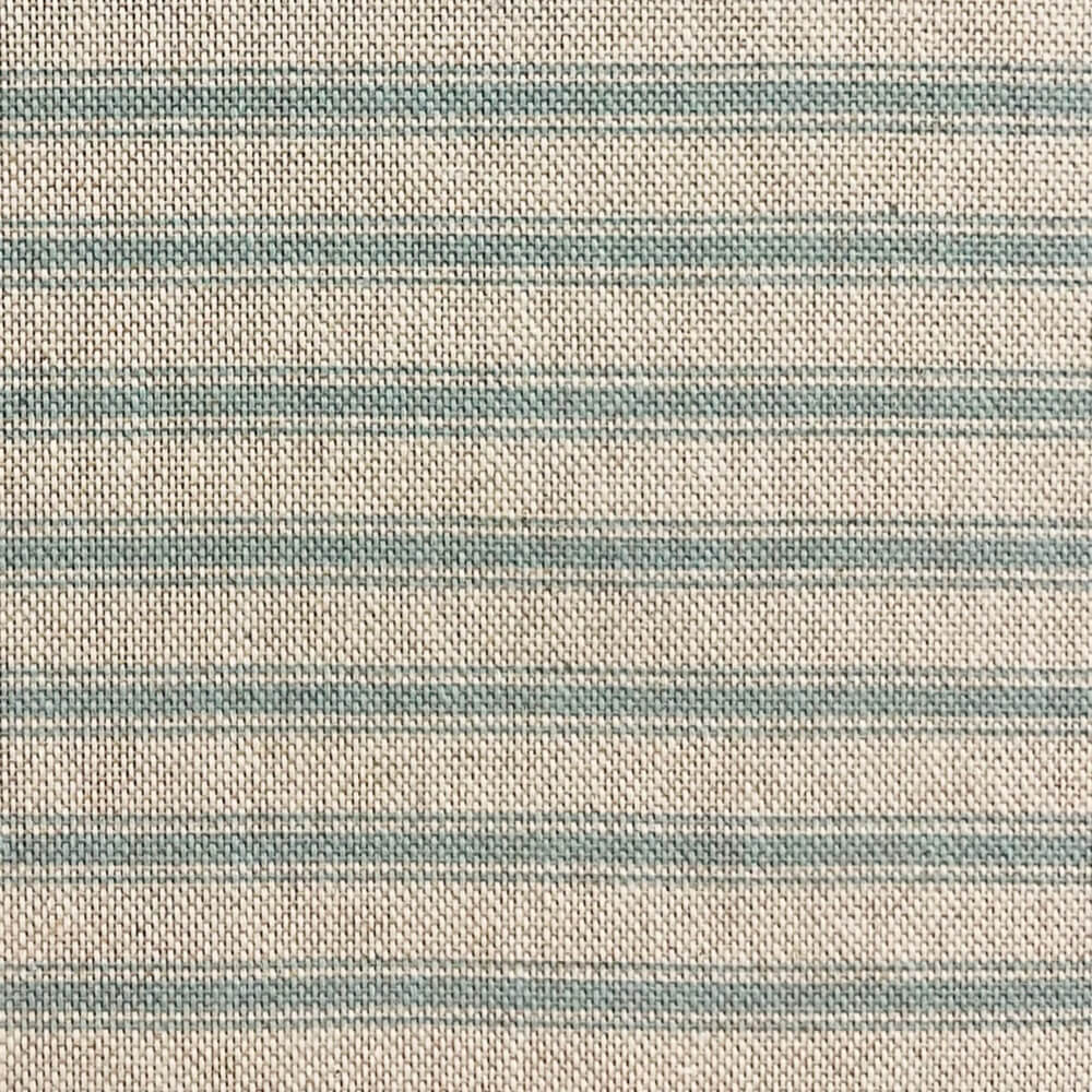 Deck Stripe Duck Egg Double Width Room Fabric