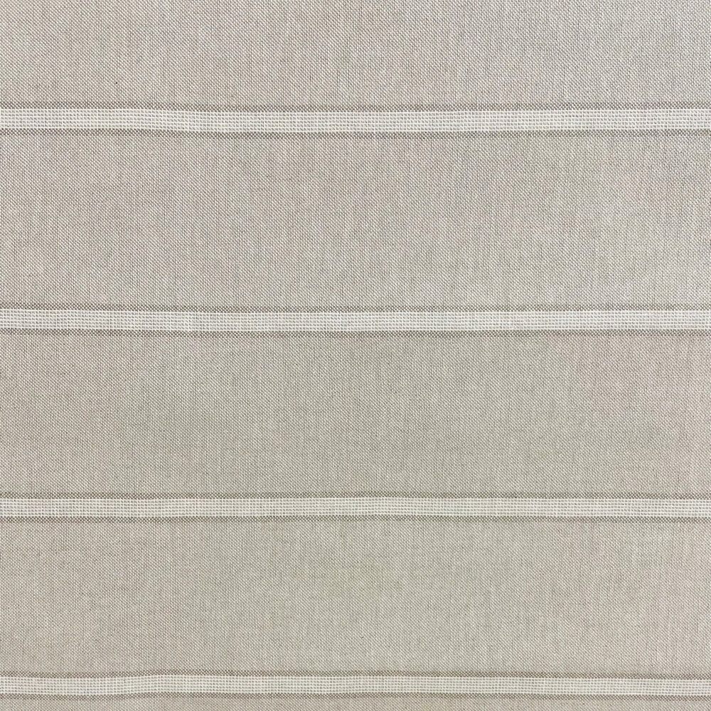 Double Stripe Cream Double Width Fabric