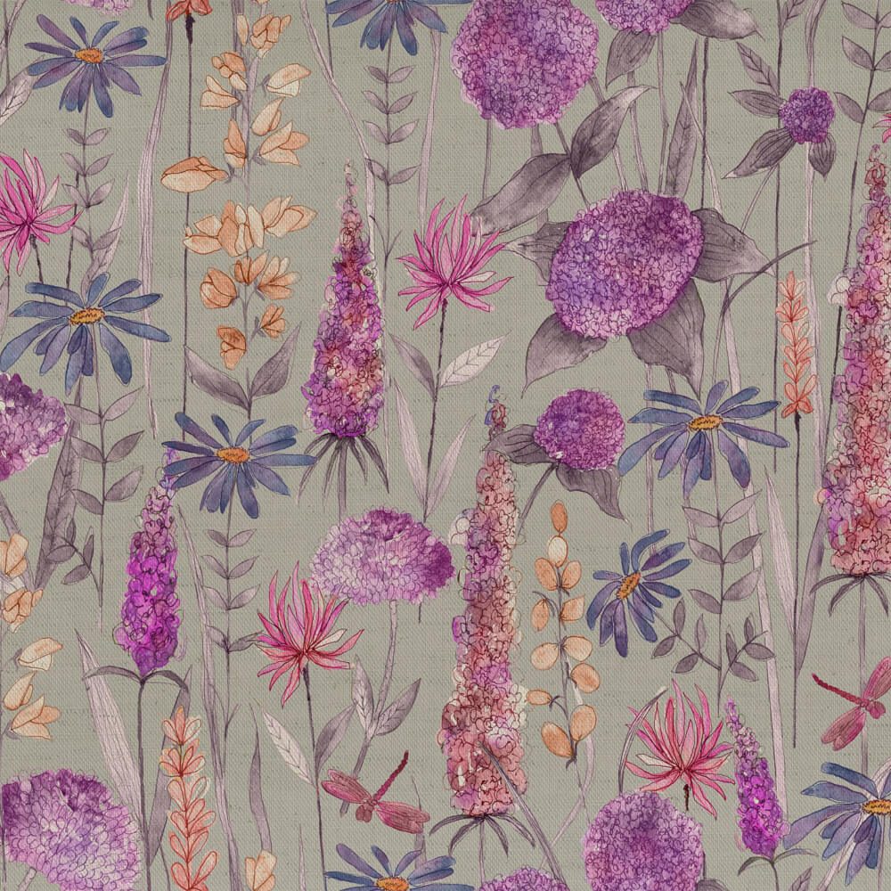Voyage Maison Florabunda Fuschia Fabric