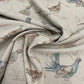 Voyage Maison Mini Game Birds Oatmeal Room Fabric - Gray