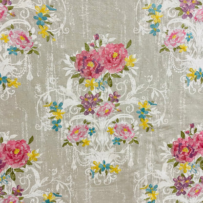 Voyage Maison Ainsley Peony Fabric - Pink