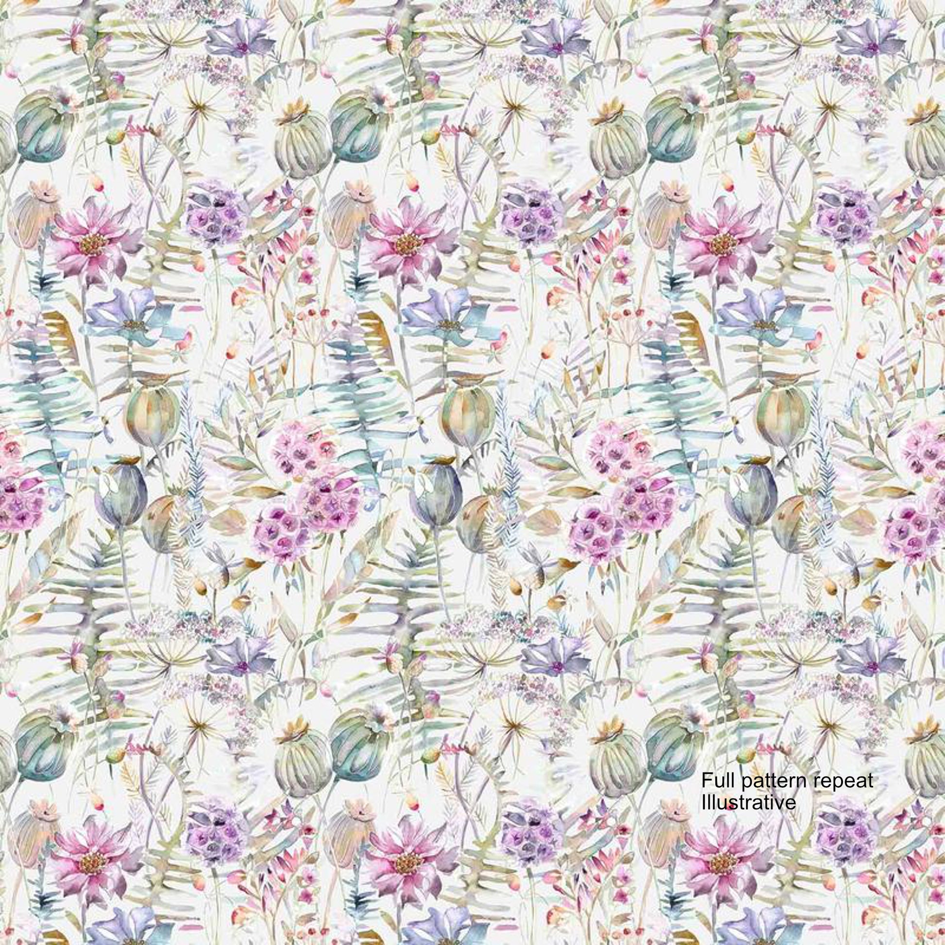 Voyage Maison Edenmuir Raspberry Room Fabric