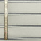 Toulouse Stripe Grey Double Width Room Fabric