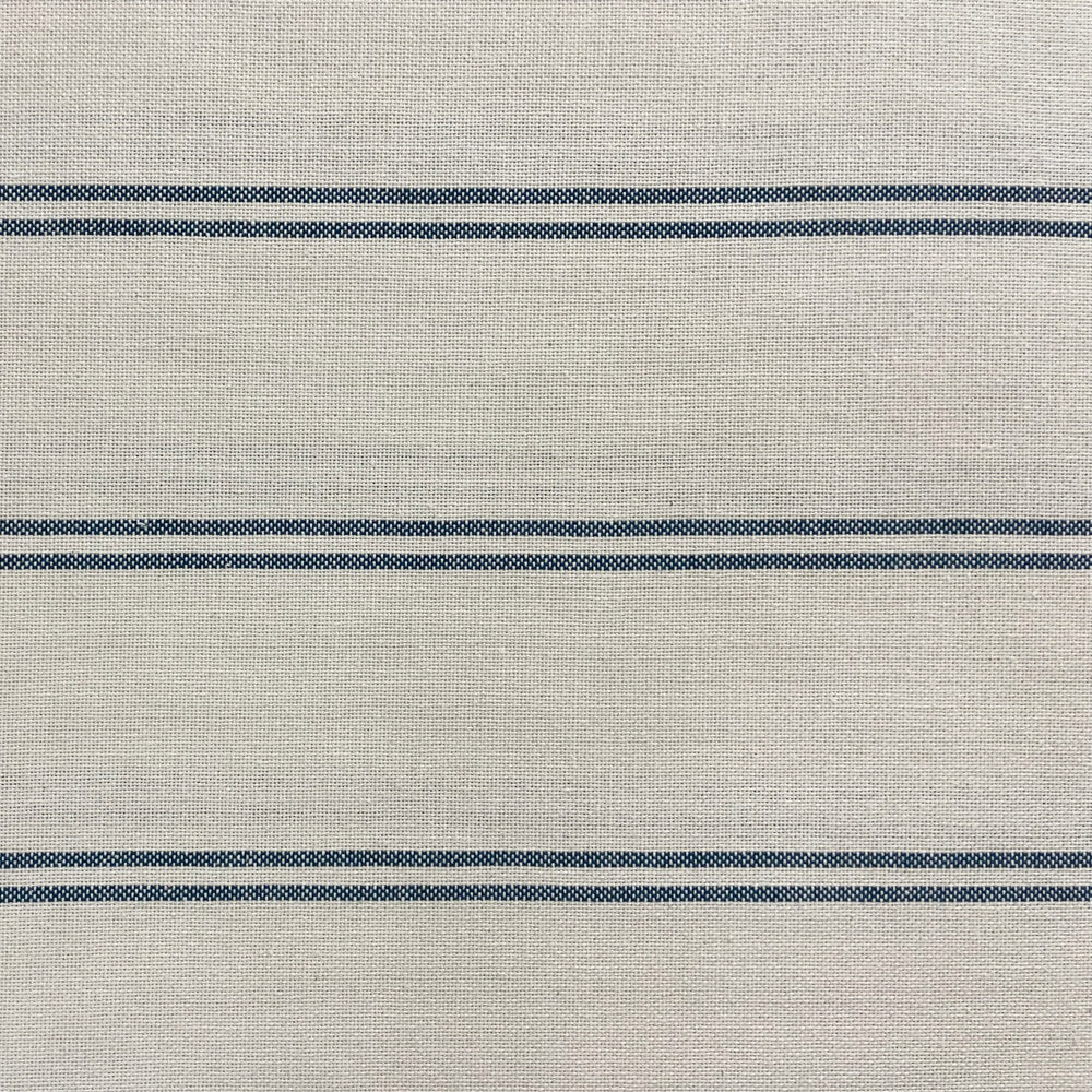 Toulouse Stripe Blue Double Width Room Fabric