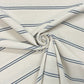 Toulouse Stripe Blue Double Width Room Fabric