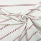 Toulouse Stripe Red Double Width Room Fabric