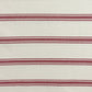 Limoges Stripe Red Double Width Fabric