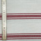Limoges Stripe Red Double Width Room Fabric