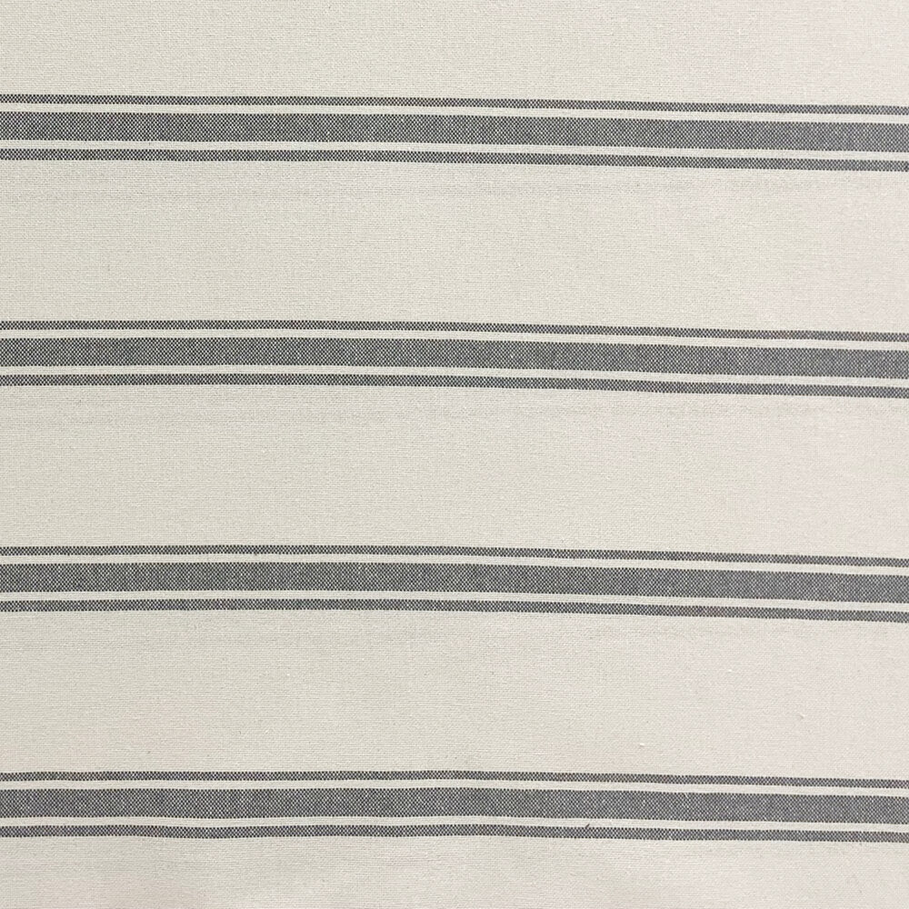 Limoges Stripe Grey Double Width Fabric