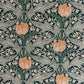 Morris Tulip Green Double Width Room Fabric