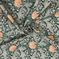 Morris Tulip Green Double Width Room Fabric