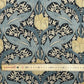 Morris Tulip Blue Double Width Room Fabric