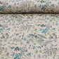 The Meadow in Teal Double Width Room Fabric
