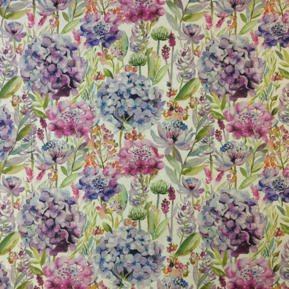 Voyage Hydrangea Wisteria Fabric