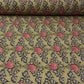 Morris Tulip Olive Green Double Width Room Fabric